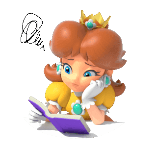 princess daisy reading