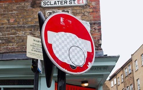 photoshop street art - Sclater St. E.I. Warn Unice Stpeet The In This Is Pro Made In