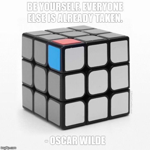 CuberSpeed MoYu WeiLong GTS2 M Black 3x3 Magic cube magnetic MoYu WeiLong GTS V2 magnetic3x3x3 Speed cube Puzzle - Be Yourself. Everyone Else Is Already Taken RockCowles.com Oscar Wilde imgip.com