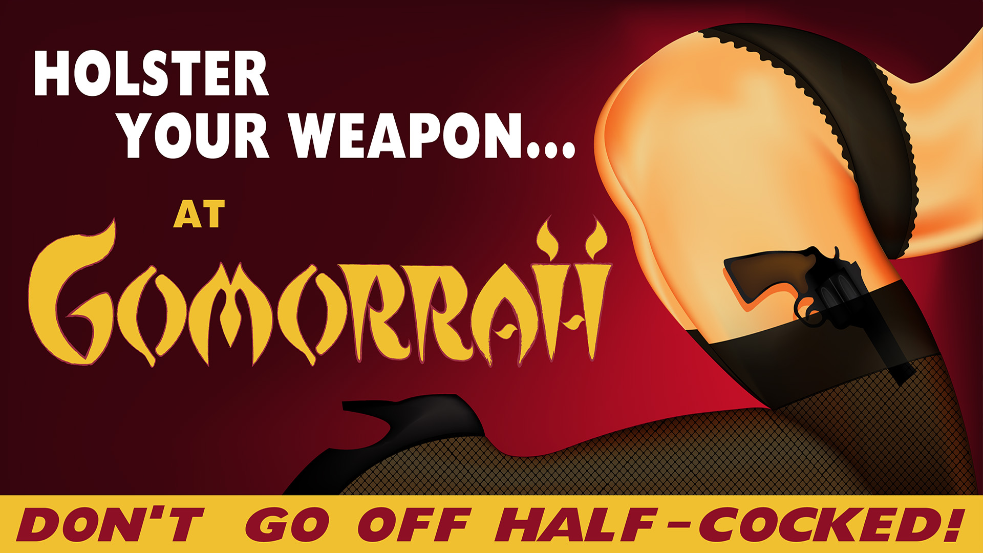 fallout new vegas gomorrah - Holster Your Weapon... At Gomorray Don'T Go Off HalfCocked!