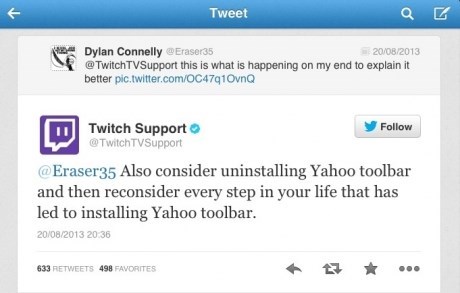 настройка точки доступа cisco - Tweet Na Dylan Connelly Eraser35 20082013 TwitchTV Support this is what is happening on my end to explain it better pic.twitter.comOC47910vnQ Twitch Support Twitch Tv Support Also consider uninstalling Yahoo toolbar and the
