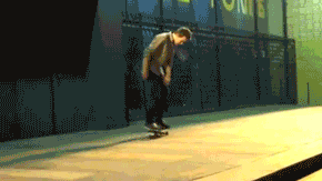 skateboard falling gif