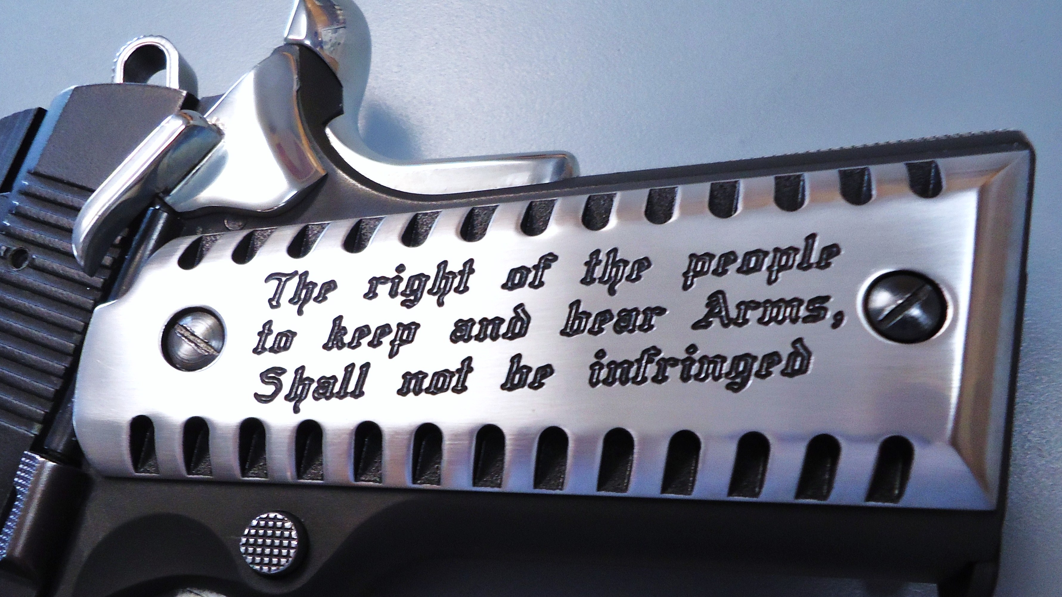 2nd amendment - The right of the people to keep and bear Arms, Shall not be infringed