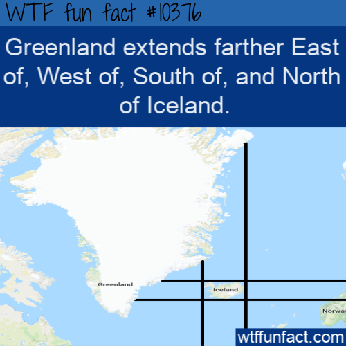 church of st. george - Wtf fun fact Greenland extends farther East of, West of, South of, and North of Iceland. Iceland wtffunfact.com