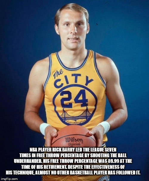 golden state warriors rick barry - Wilson Olicial Nba Player Rick Barry Led The League Seven Times In Free Throw Percentage By Shooting The Ball Underhanded. His Free Throw Percentage Was 89.99 At The Time Of His Retirement Despite The Effectiveness Of Hi