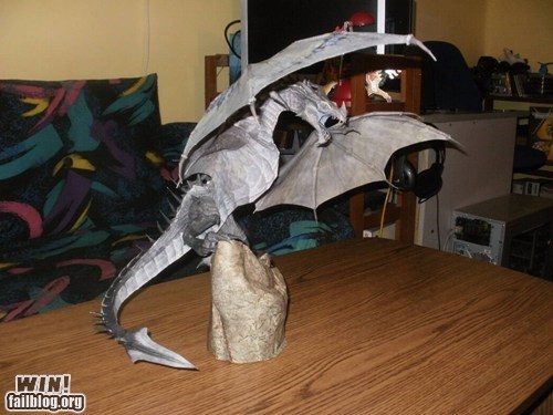 skyrim dragon papercraft - Win! failbloy.org