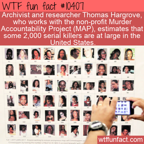 lonnie franklin jr - Wtf fun fact Archivist and researcher Thomas Hargrove, who works with the nonprofit Murder Accountability Project Map, estimates that some 2,000 serial killers are at large in the United States. wtffunfact.com