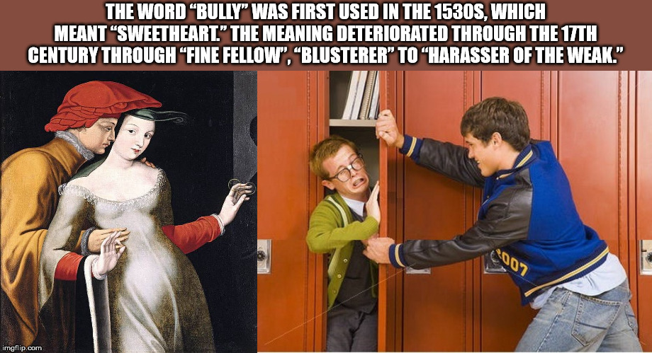 people who watch anime me who also watches anime - The Word Bully" Was First Used In The 1530S, Which Meant "Sweetheart." The Meaning Deteriorated Through The 17TH Century Through Fine Fellow", "Blusterer" To Harasser Of The Weak." 2007 imgflip.com
