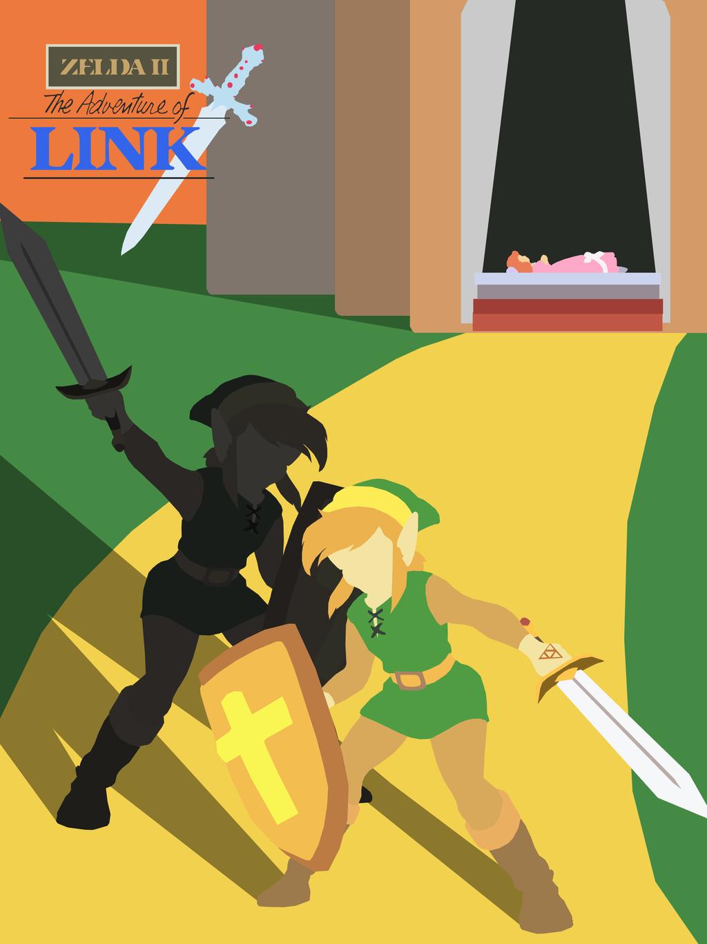 cartoon - Zelda Ii The Adventure of Link