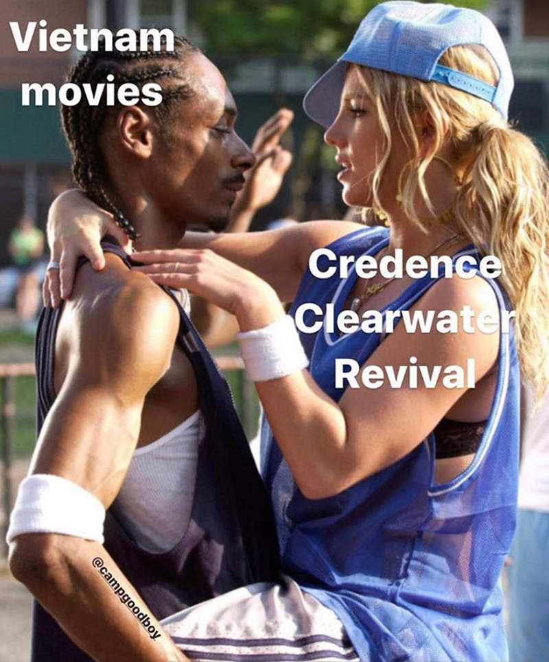 Vietnam movies Credence Clearwate Revival