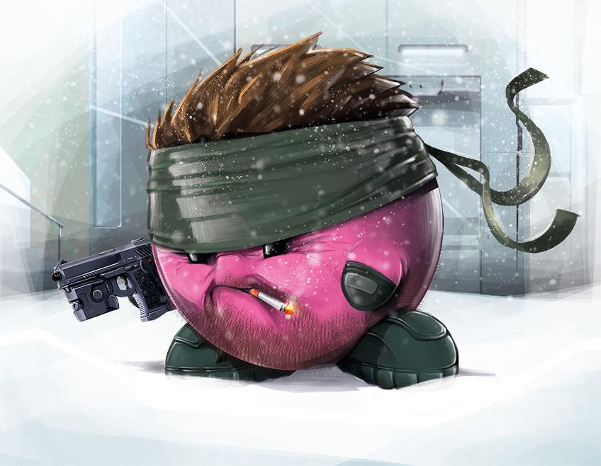 solid snake kirby