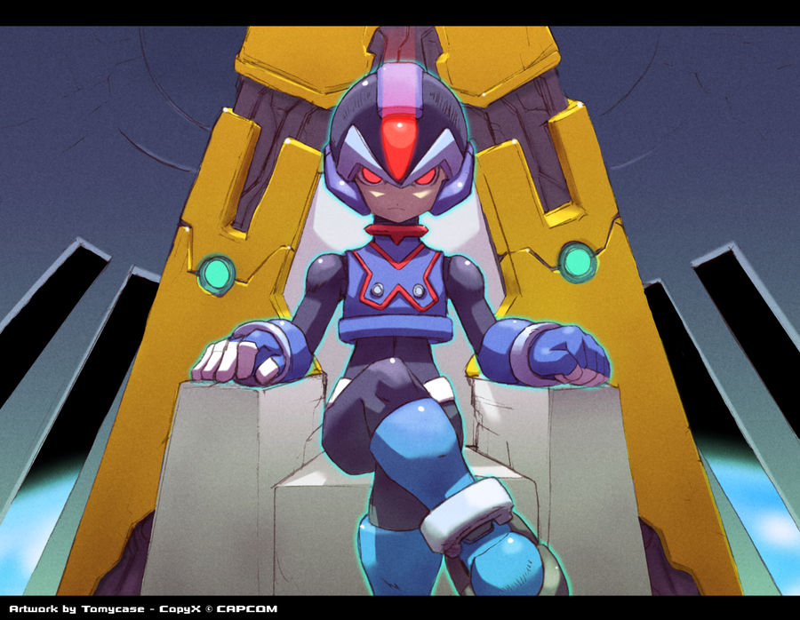 megaman zero copy x - Artwork by Tomycase CopyX Capcom
