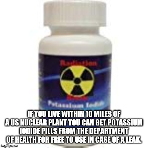 alpesh patel - If You Live Within 10 Miles Of Aus Nuclear Plant You Can Get Potassium Iodide Pills From The Department Of Health For Free To Use In Case Of A Leak. Imail.com