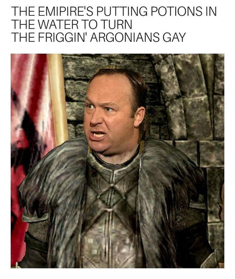 turning the argonians gay - The Emipire'S Putting Potions In The Water To Turn The Friggin' Argonians Gay