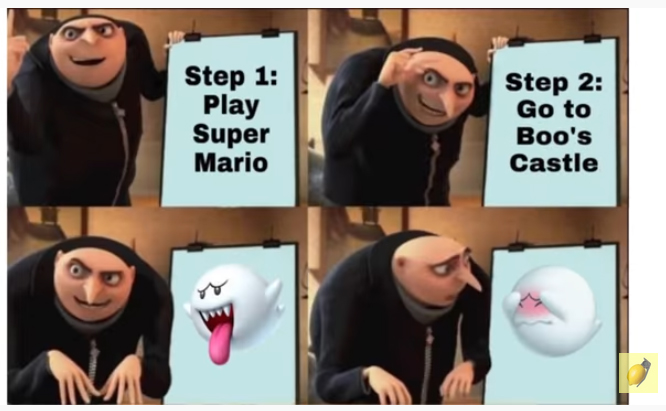 wings of fire darkstalker memes - Step 1 Play Super Mario Step 2 Go to Boo's Castle