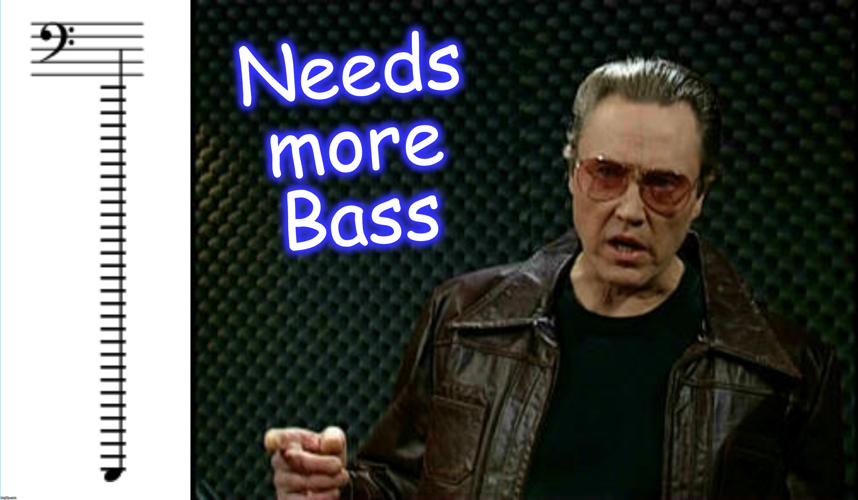 more cowbell - Needs more Bass