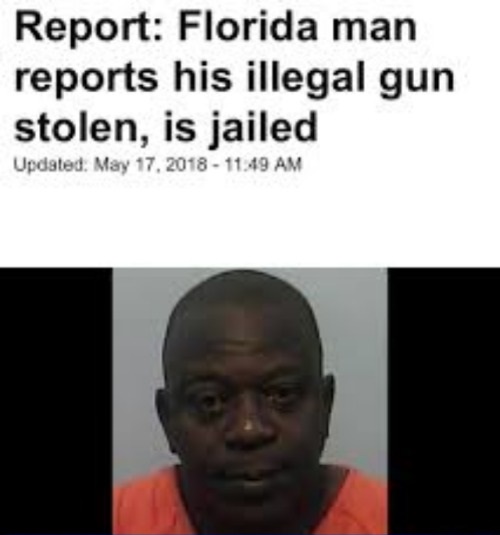 royal college of veterinary surgeons - Report Florida man reports his illegal gun stolen, is jailed Updated