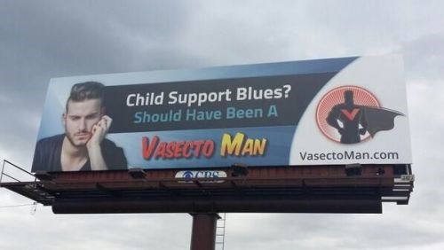 vasectoman - Child Support Blues? Should Have Been A Vasecto Man VasectoMan.com