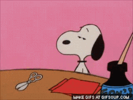 Snoopy - Hom Make Gifs At Gifsoup.Com