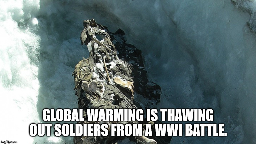 drake as a kid - Global Warming Is Thawing Out Soldiers From A Wwi Battle. imgflip.com
