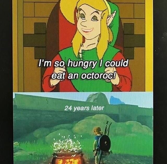 zelda wand of gamelon - I'm so hungry I could eat an octoroc! 24 years later