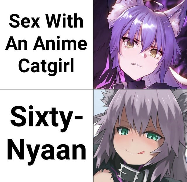 Anime - Sex With An Anime Catgirl Sixty Nyaan