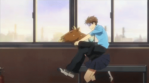 anime horse gif