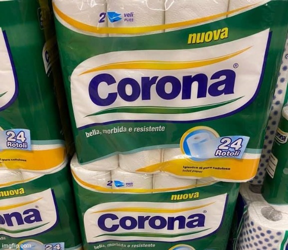 toilet paper corona virus meme