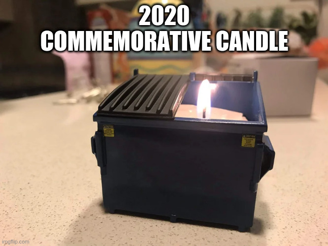 2020 Commemorative Candle imgflip.com