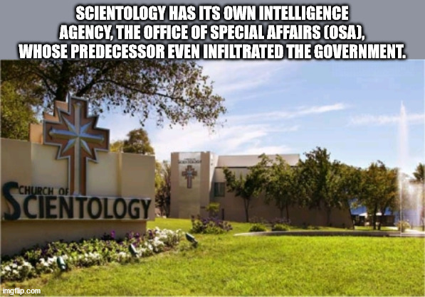 tree - Scientology Has Its Own Intelligence Agency The Office Of Special Affairs Osa. Whose Predecessor Even Infiltrated The Government. Aceste Taloghi Special Pentru Cosament Scientology imgflip.com
