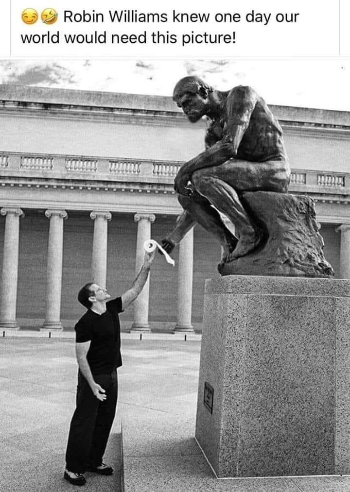 california palace of the legion of honor - Robin Williams knew one day our world would need this picture! 200