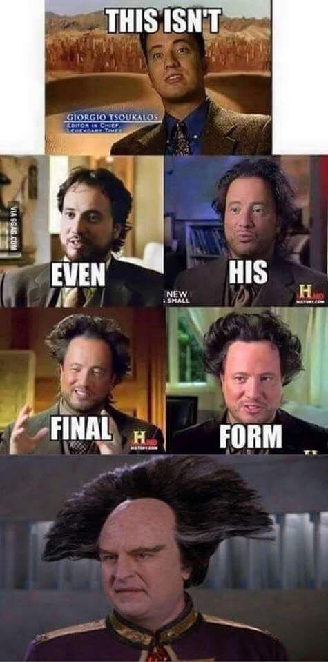 ancient aliens guy - This Isn'T Giorgio Tsoukalos Tgcep Leoengtime Via 9GAG.Com Even His Next Final Form