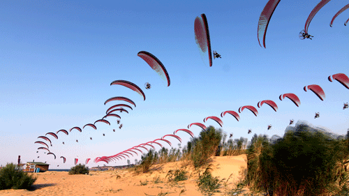 paragliding gif