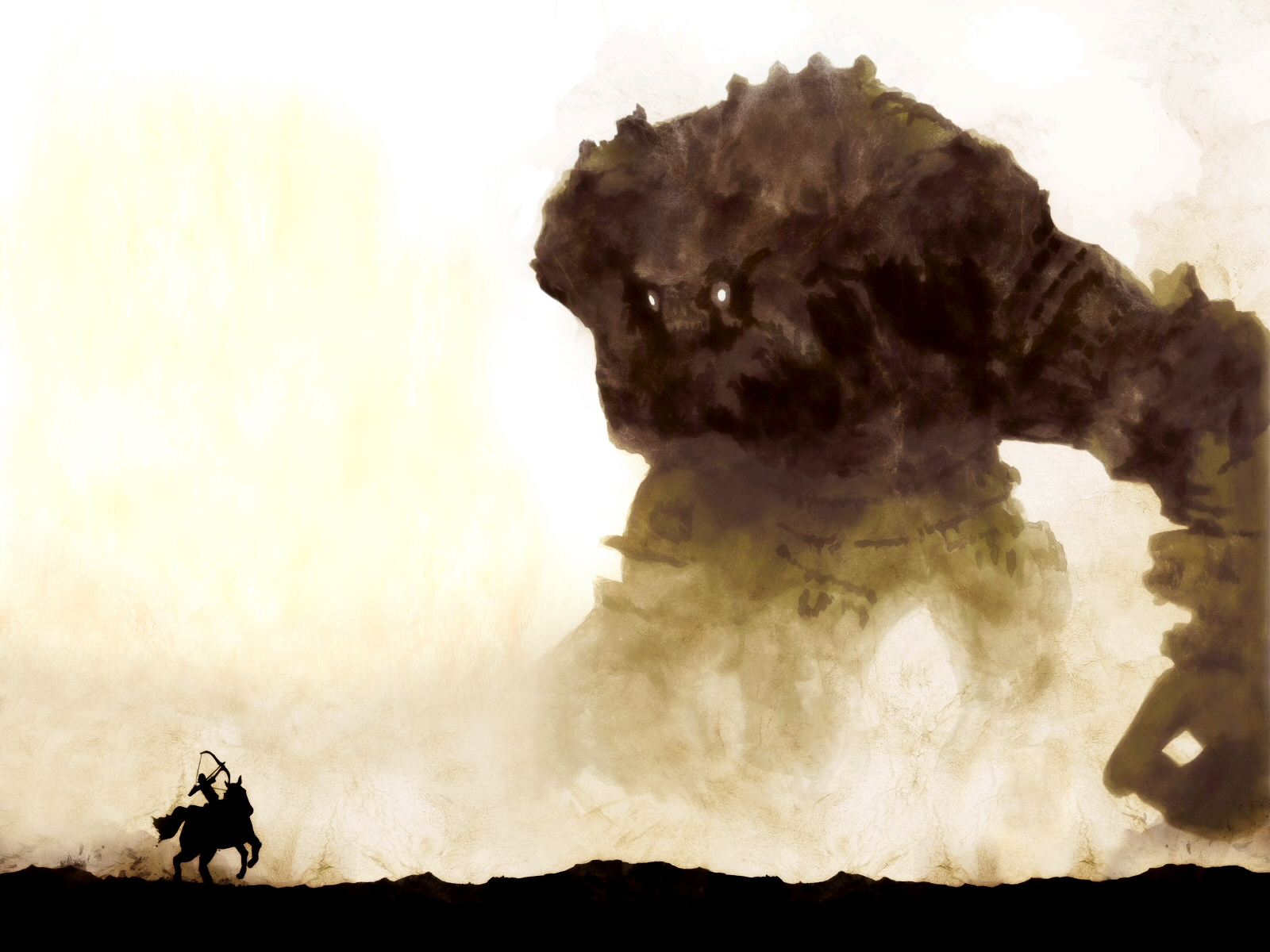 shadow of the colossus game art