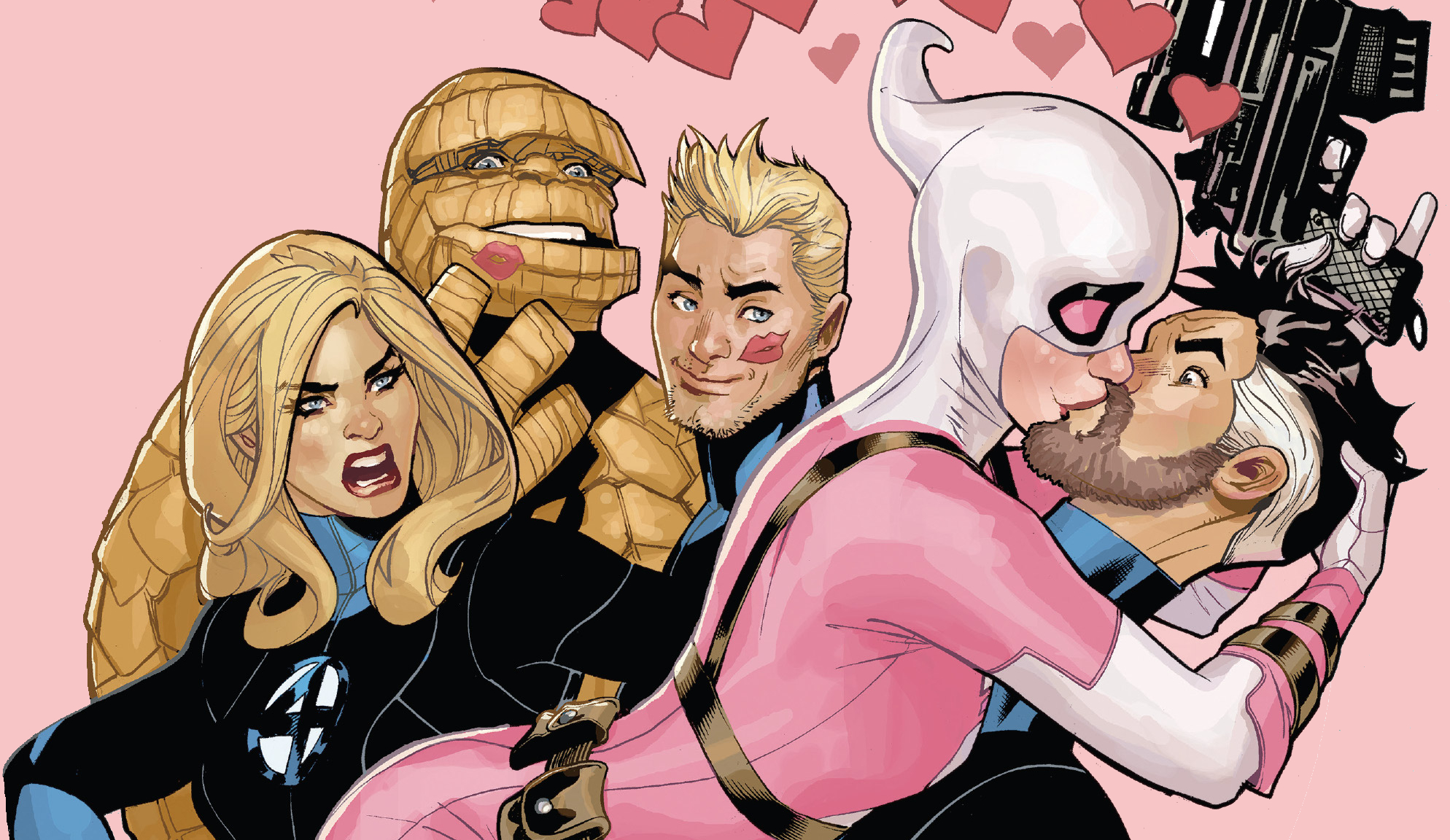 Gwenpool kiss