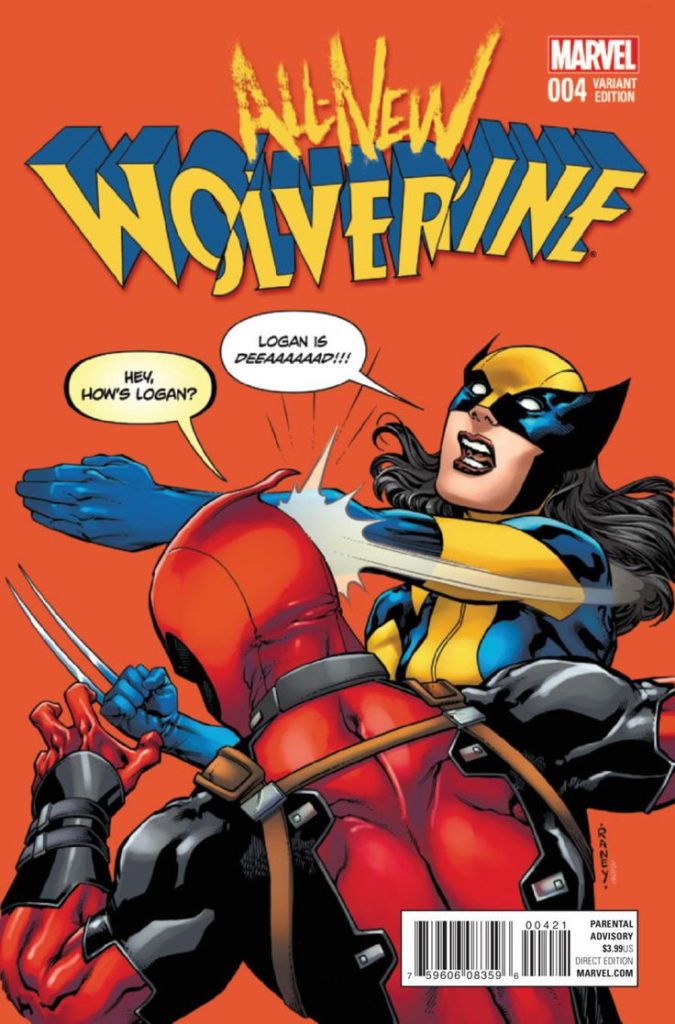funny wolverine and deadpool - Marvel Kilnew 004 Variant U Edition Wolverine Logan Is DEE444444D!!! Hey, How'S Logan? 00421 Parental Advisory $3.99US Direct Edition Ii Marvel.Com 7159606 08359