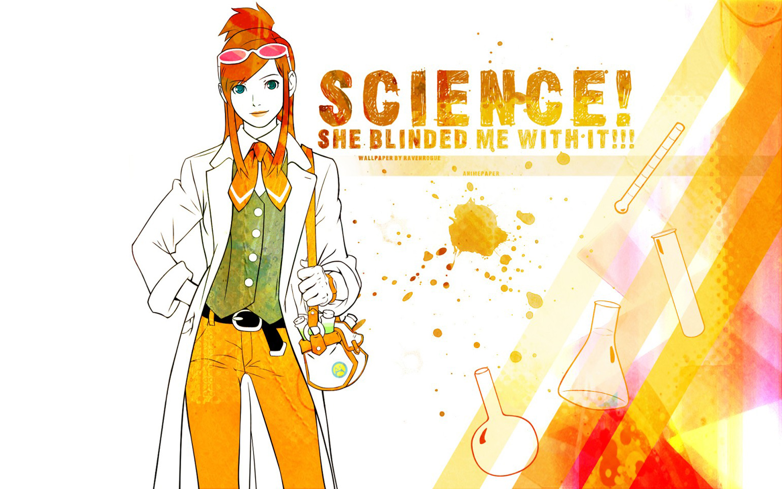 anime science wallpaper