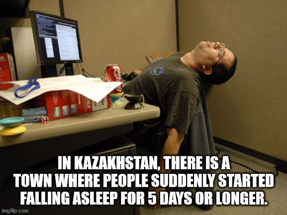 In Kazakhstan, There Is A Town Where People Suddenly Started Falling Asleep For 5 Days Or Longer.