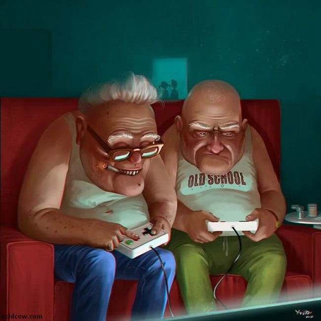 old gamers - Old School Yeni acidcow.com de