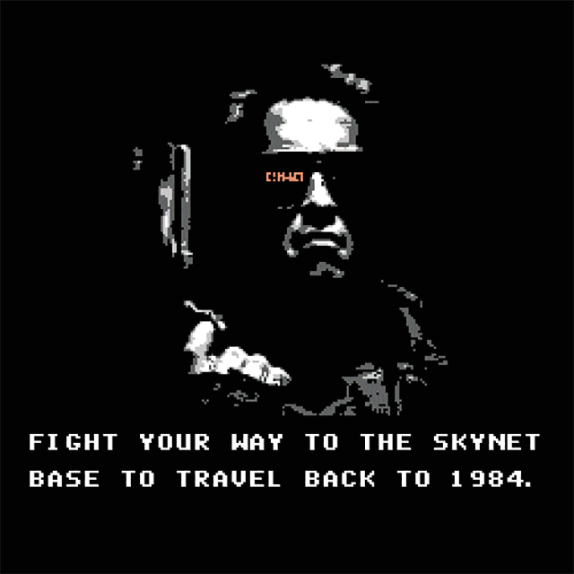 terminator 1984 - Cho Fight Your Way To The Skynet Base To Travel Back To 1984.