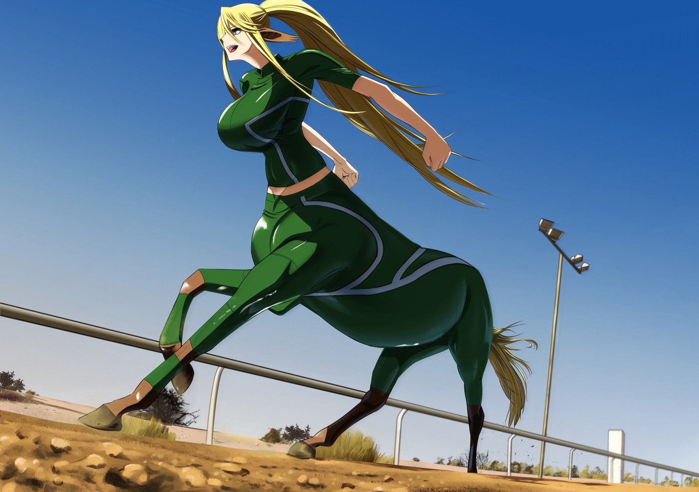 centorea running fanart