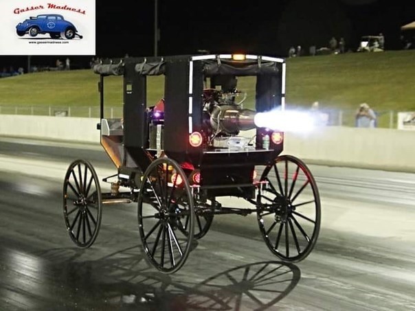 jet powered amish buggy