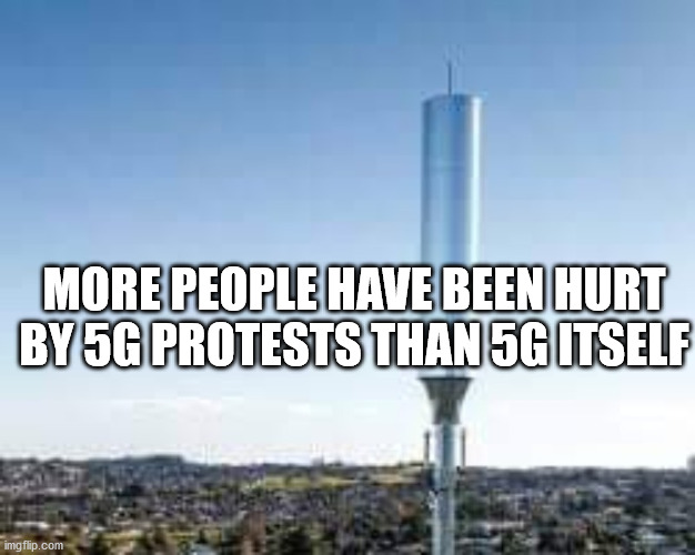 pewdiepie brofist - More People Have Been Hurt By 5G Protests Than 5G Itself imgflip.com