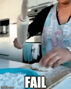 baking fail gif