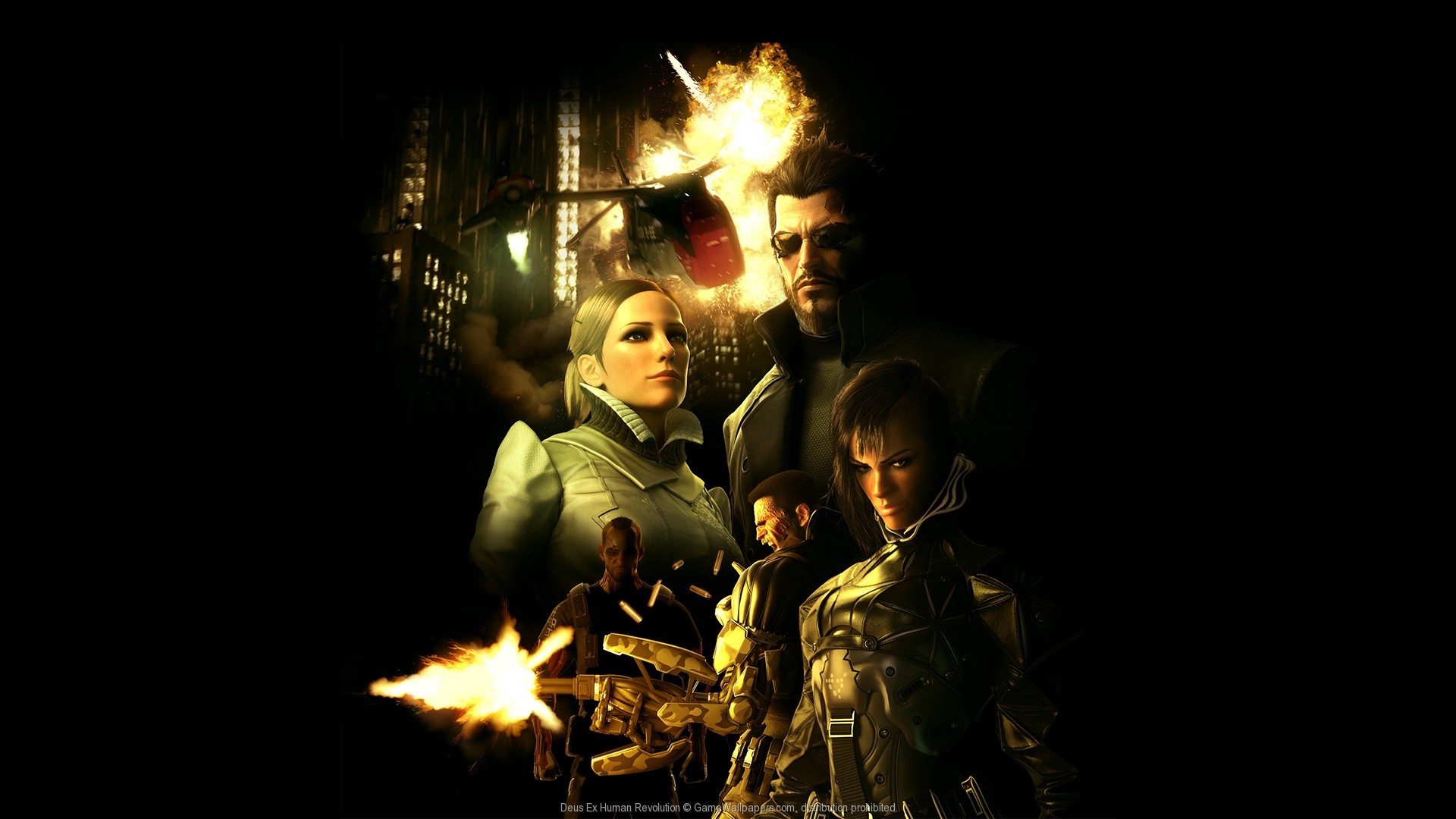 deus ex human revolution art - Deus Ex Human Revolution Gams Wallpapers.com, fibution prohibited. dibution propi