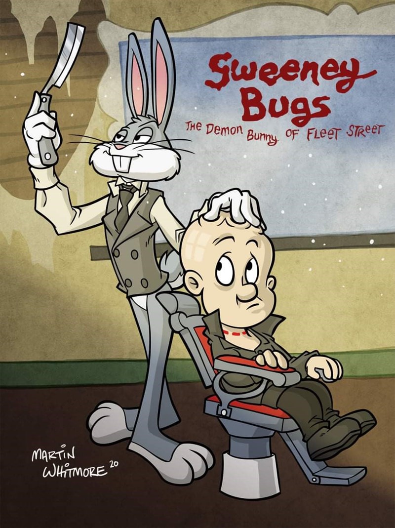 cartoon - Sweeney Bugs The Demon Bunny Of Fleet Street 04 Martin Whitmore 20