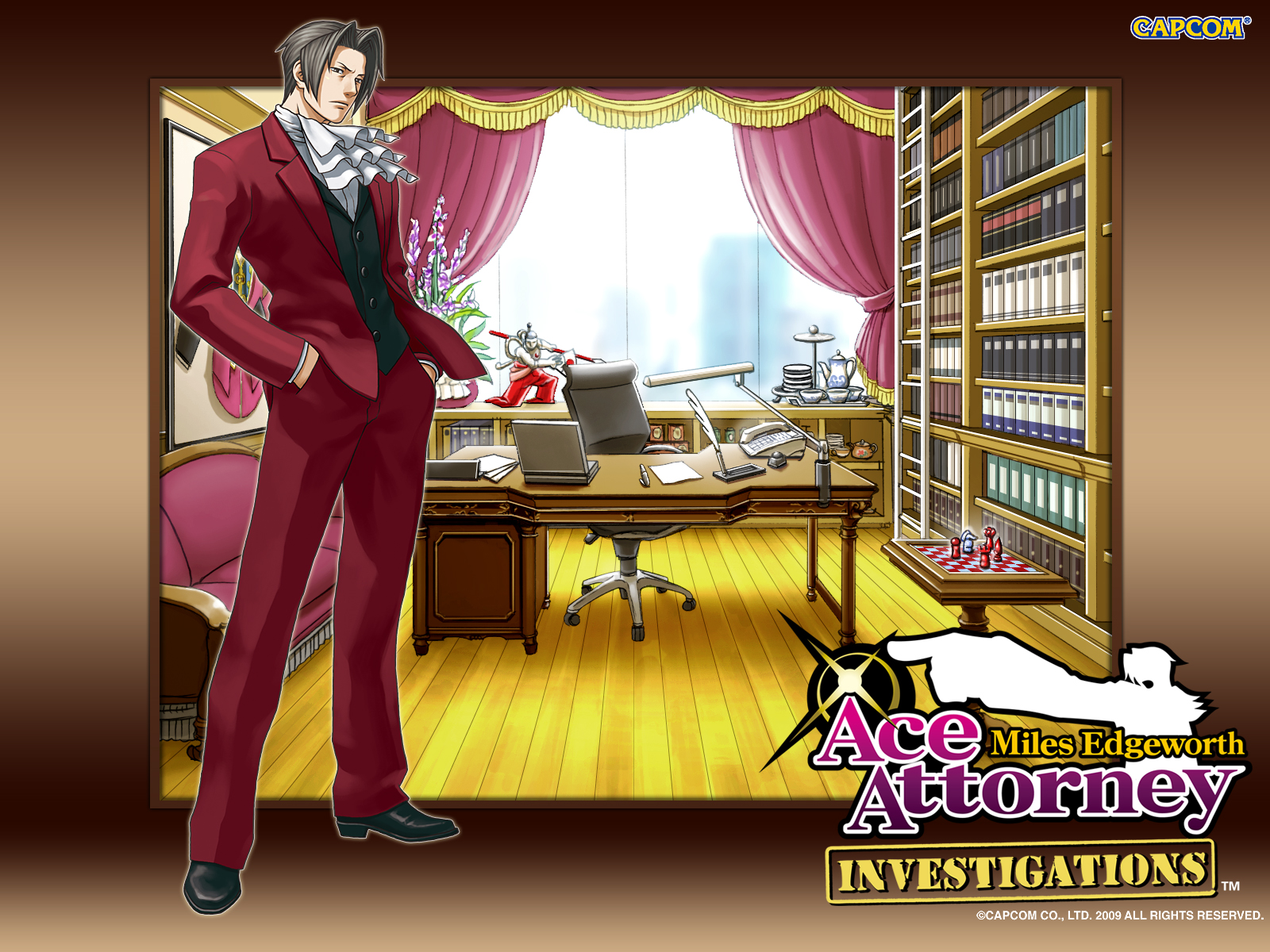 ace attorney investigations miles edgeworth - Capcom F . Miles Edgeworth Attorney Investigations Tm Ccapcon Co., Ltd 2000 All Rights Reserved