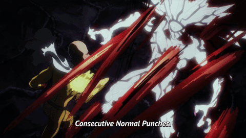 one punch man multiple punches - Consecutive Normal Punches.