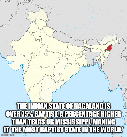 south sydney rabbitohs - Zason The Indian State Of Nagaland Is Over 75% Baptist, A Percentage Higher Than Texas Or Mississippi, Making It The Most Baptist State In The World! imgflip.com