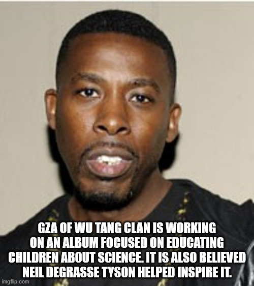 st. louis blues - Gza Of Wu Tang Clan Is Working On An Album Focused On Educating Children About Science. It Is Also Believed Neil Degrasse Tyson Helped Inspire It. imgflip.com